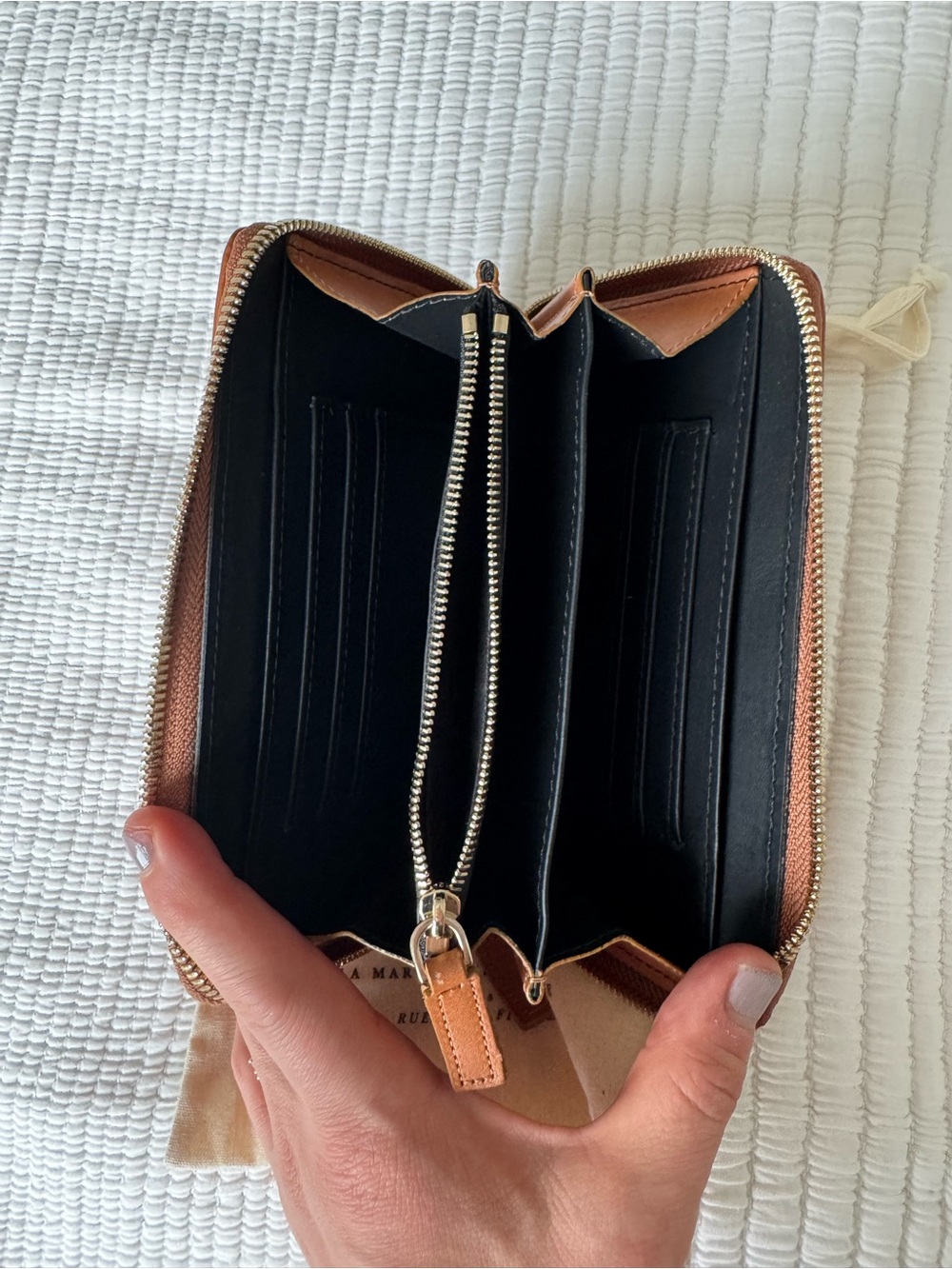 Sézane Victoria wallet heritage honey - Picture 6 of 6